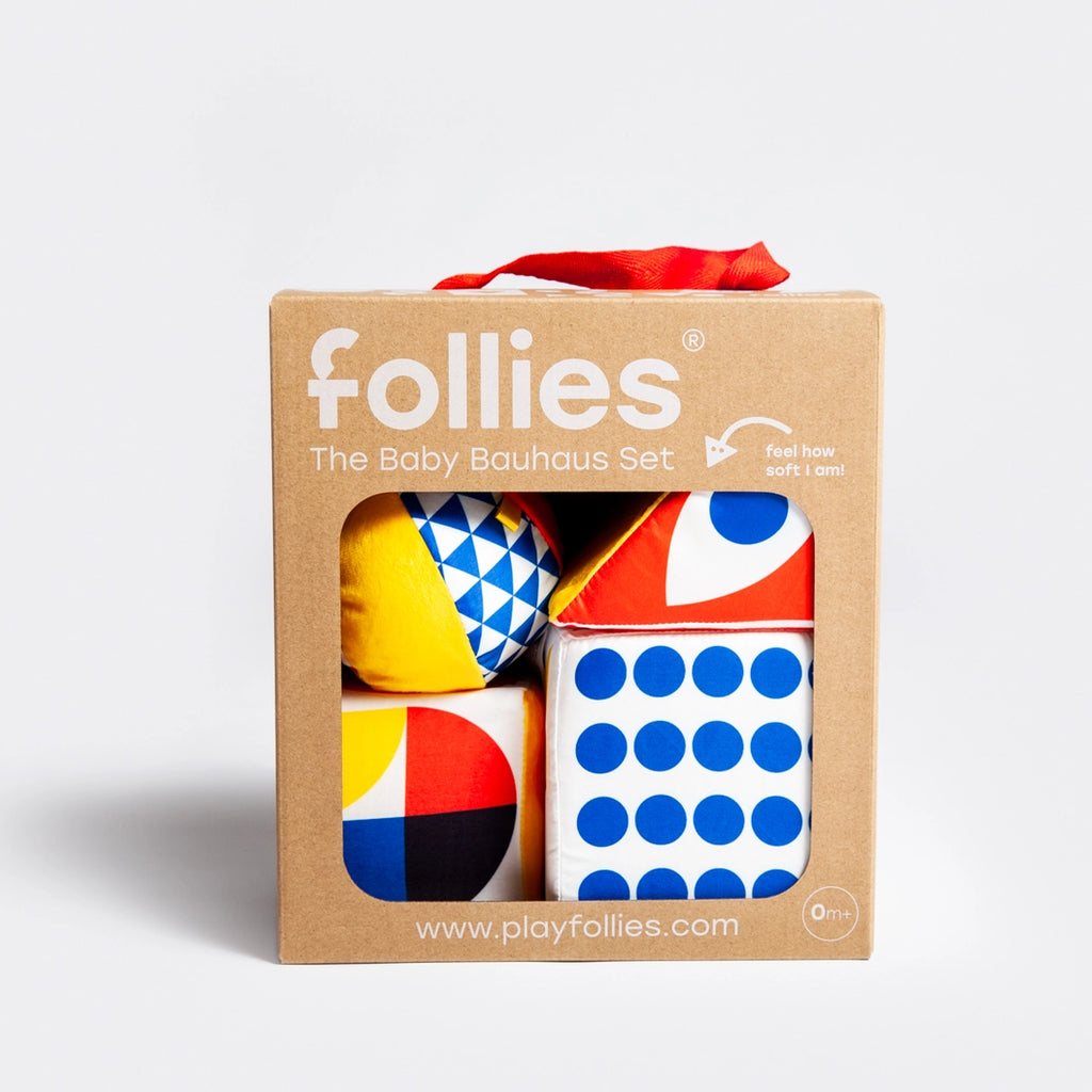 Baby Bauhaus 4 Soft Blocks – AIA Design Shop