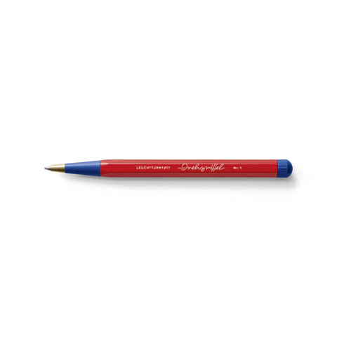 Leuchtturm1917 Bauhaus Edition Drehgriffel Nr. 1 Pen (Red/Royal Blue)