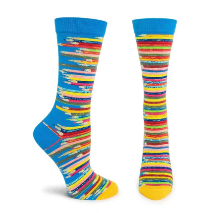 FLW Blue Pencils Women's Sock