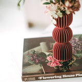 Terracotta Bauhaus Flower Vase