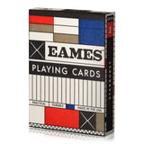 Eames "Starburst" Playing Cards in Red