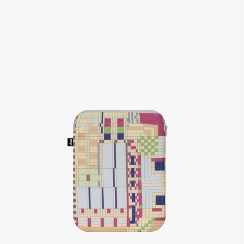 Frank Lloyd Wright Old Fashion Windows Recycled Laptop Sleeve