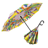 FLW March Balloons Reverse Umbrella