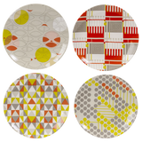 Textile Taliesin Line Dessert Plates Set