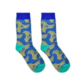 Plantain Blue Socks