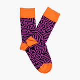 Roots (Green / Purple) Socks