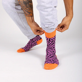 Roots (Green / Purple) Socks