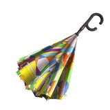 FLW March Balloons Reverse Umbrella