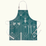 FLW April Showers Cotton Apron