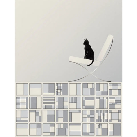 Architecture Cat Poster