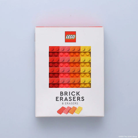 LEGO® Brick Erasers - Warm Multicolor