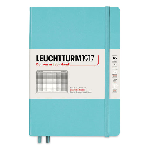 Leuchtturm1917 Squared Notebook (A5 Medium Hardcover)