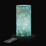 Van Gogh's "Almond Blossom" 6 in. LED Flameless Wax Candle