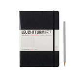 Medium (A5) Address Book in Classic Black