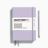 Medium (A5) 5x8" Notebook, Squared in Lilac