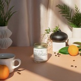 Comfort Zone (Coffee & Cedarwood) Glass Jar Candle