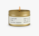 Comfort Zone (Coffee & Cedarwood) Travel Tin Candle