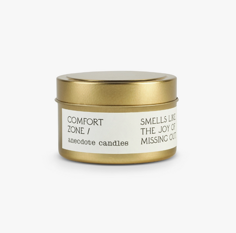 Comfort Zone (Coffee & Cedarwood) Travel Tin Candle