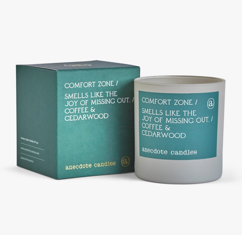 Comfort Zone (Coffee & Cedarwood) Boxed Tumbler Candle