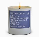 Vinyl Records (Black Oud) Boxed Tumbler Candle