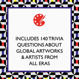 Art Trivia Game Deck