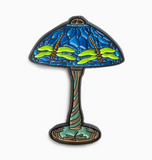 "Dragonfly Tiffany Lamp" Enamel Pin