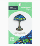 "Dragonfly Tiffany Lamp" Enamel Pin