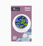 "Monet Waterlilies" Enamel Pin