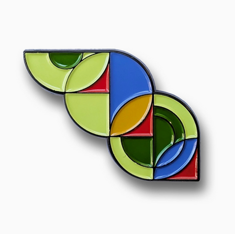 "Saguaro Forms" Enamel Pin