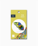 "Saguaro Forms" Enamel Pin