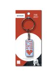 "Love is the Virtue of the Heart" Keychain