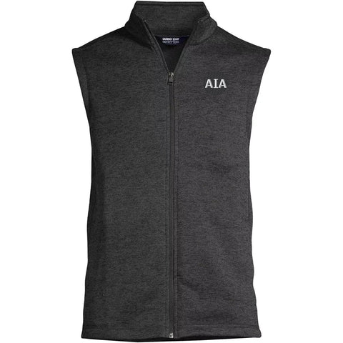 Men's AIA Lands' End Fleece Vest