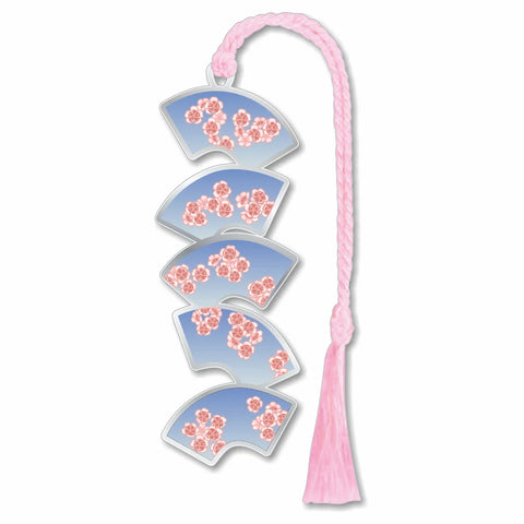 Cherry Blossom Fans Bookmark