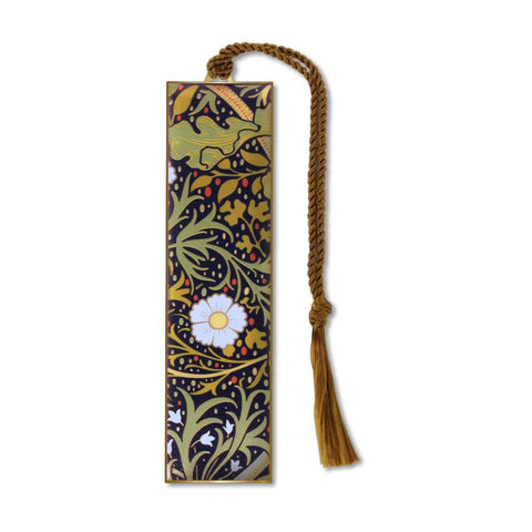 William Morris Seaweed Metal Bookmark