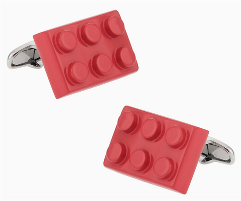 Building Block (Red) Cufflinks