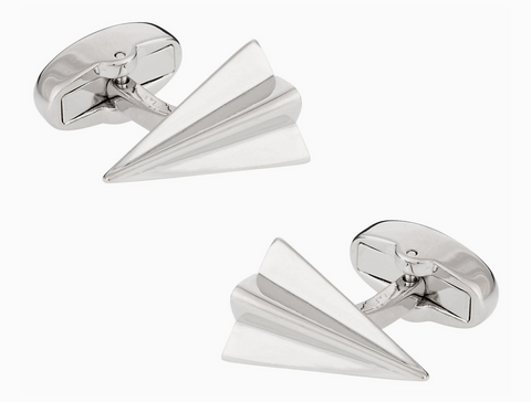 Paper Airplane Cufflinks