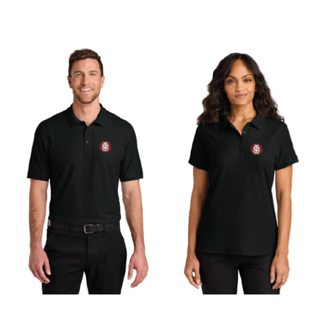 College of Fellows Port Authority® Polo Shirt in Black