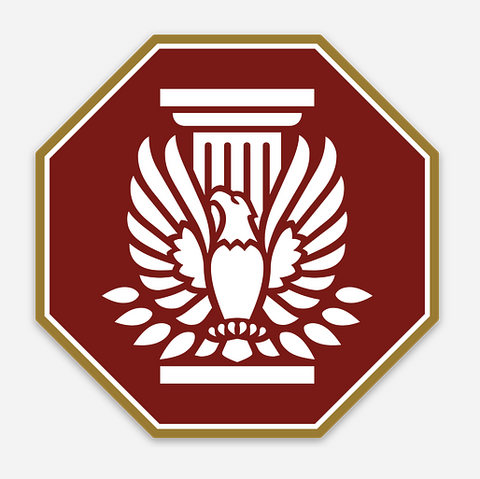 College of Fellows Seal 3" Sticker