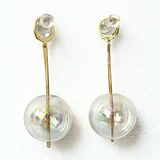 Iridescent Bubble Dangle Earrings