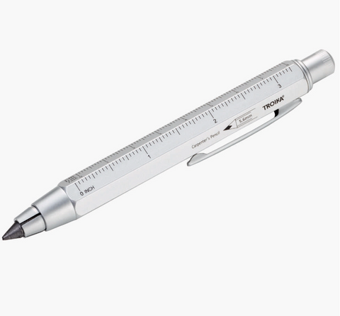 Troika Carpenters Construction 5.6 mm Clutch Pencil in Silver