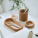 Stackable Catchall Tray Medium in Matcha