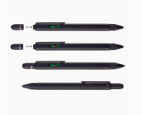 Troika Construction Ballpoint Tool Pen in Black-Gold
