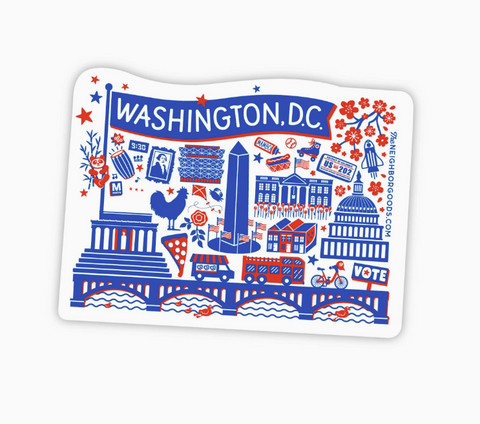 DC Landmarks Sticker