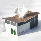 Midcentury Tissue Box Cover - Ranch Club Estates