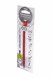 Troika Multi-Tasking Construction: Endless Pencil 12.5 Miles in Red