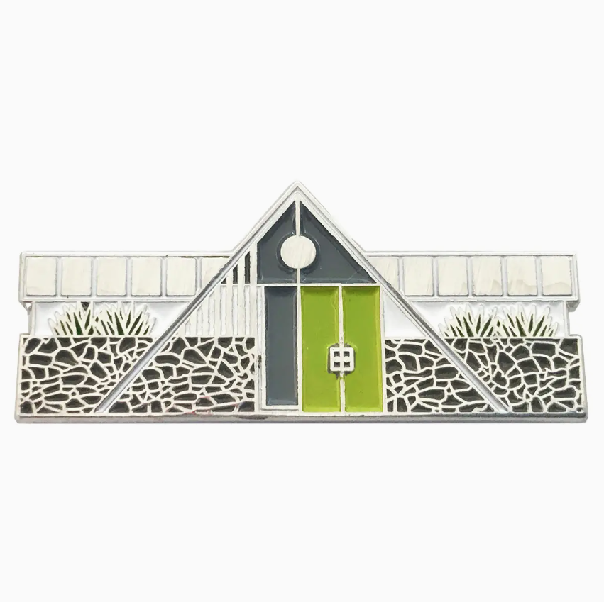 Swiss Miss House Enamel Pin – AIA Design Shop
