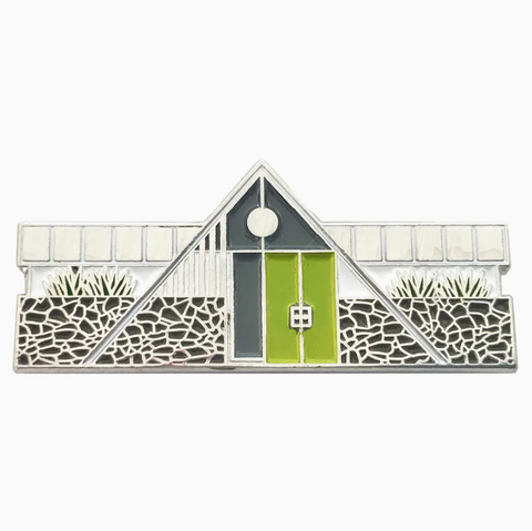 Swiss Miss House Enamel Pin