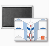 Frank Lloyd Wright Magnets, assorted styles
