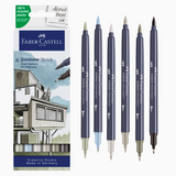 Goldfaber Sketch Markers, Architecture (Wallet of 6)
