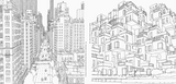 Fantastic Cities: A Coloring Book